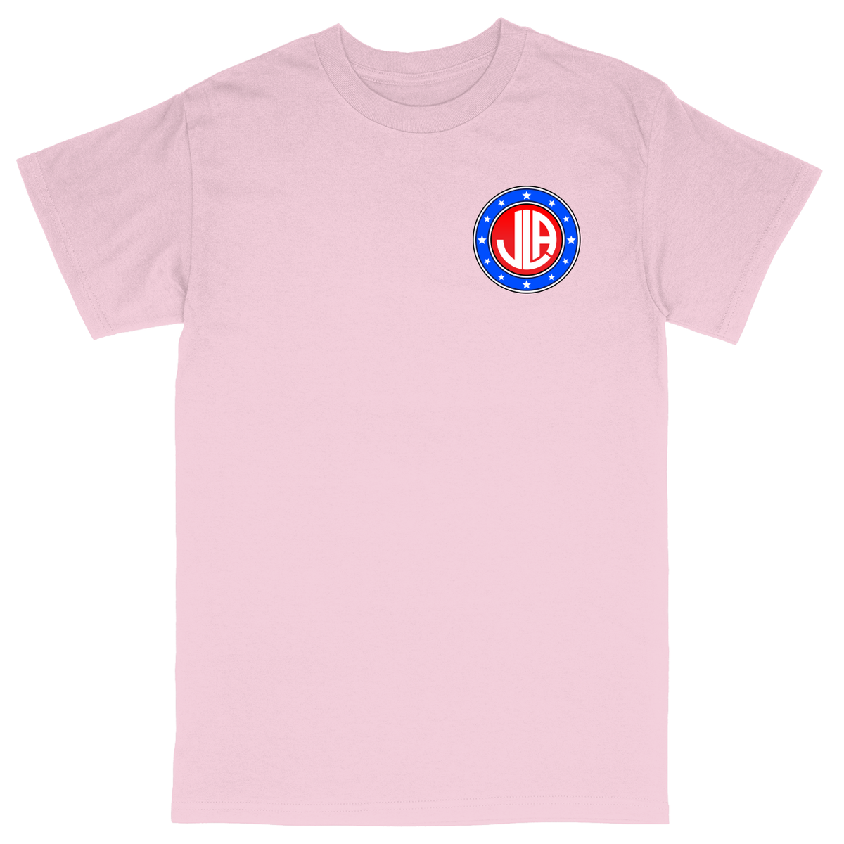 Basic Unisex Heavy Cotton T-Shirt - Light Pink - front***Light Pink|||Basic Unisex Heavy Cotton T-Shirt