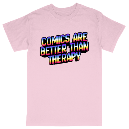Basic Unisex Heavy Cotton T-Shirt - Light Pink - front