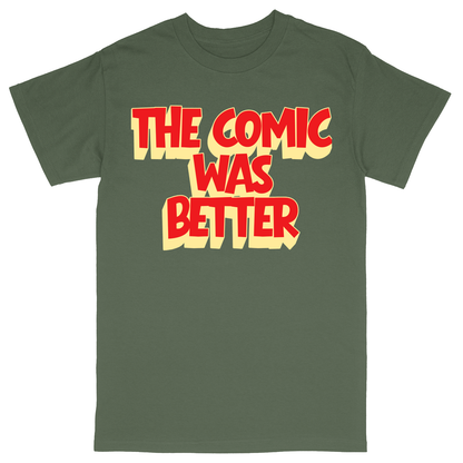 Basic Unisex Heavy Cotton T-Shirt - Military Green - front