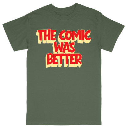 Basic Unisex Heavy Cotton T-Shirt - Military Green - front