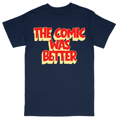 Basic Unisex Heavy Cotton T-Shirt - Navy - front