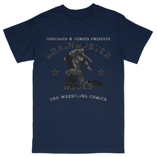 Basic Unisex Heavy Cotton T-Shirt - Navy - front