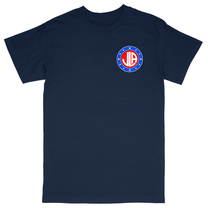 Basic Unisex Heavy Cotton T-Shirt - Navy - front