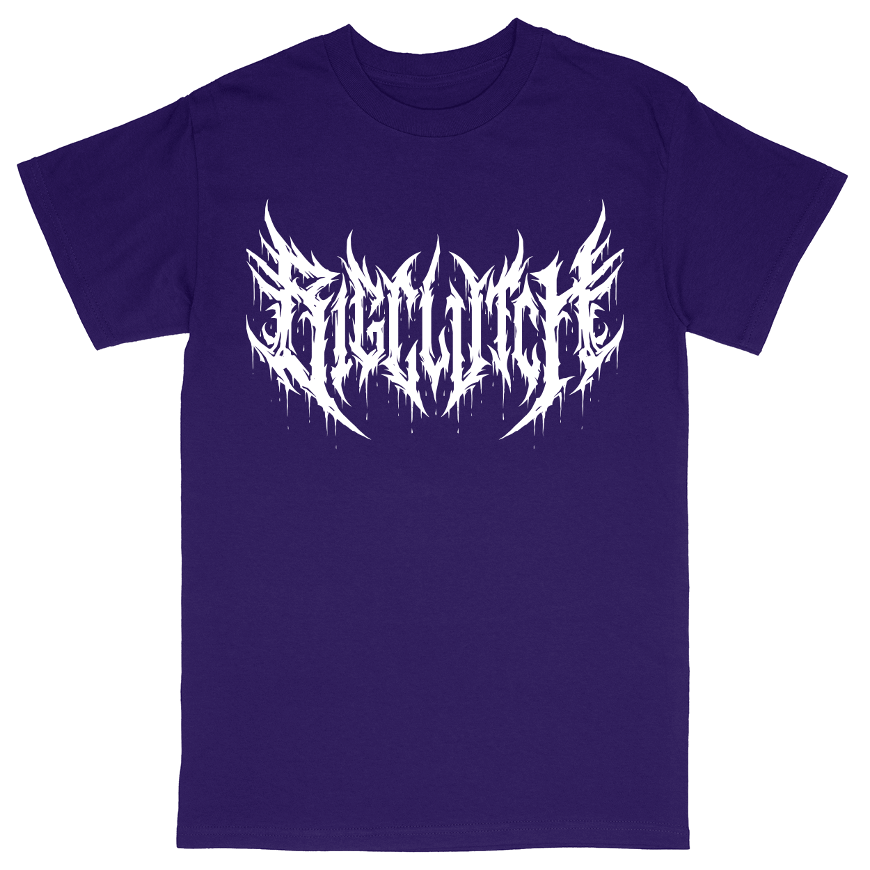 Basic Unisex Heavy Cotton T-Shirt - Purple - front