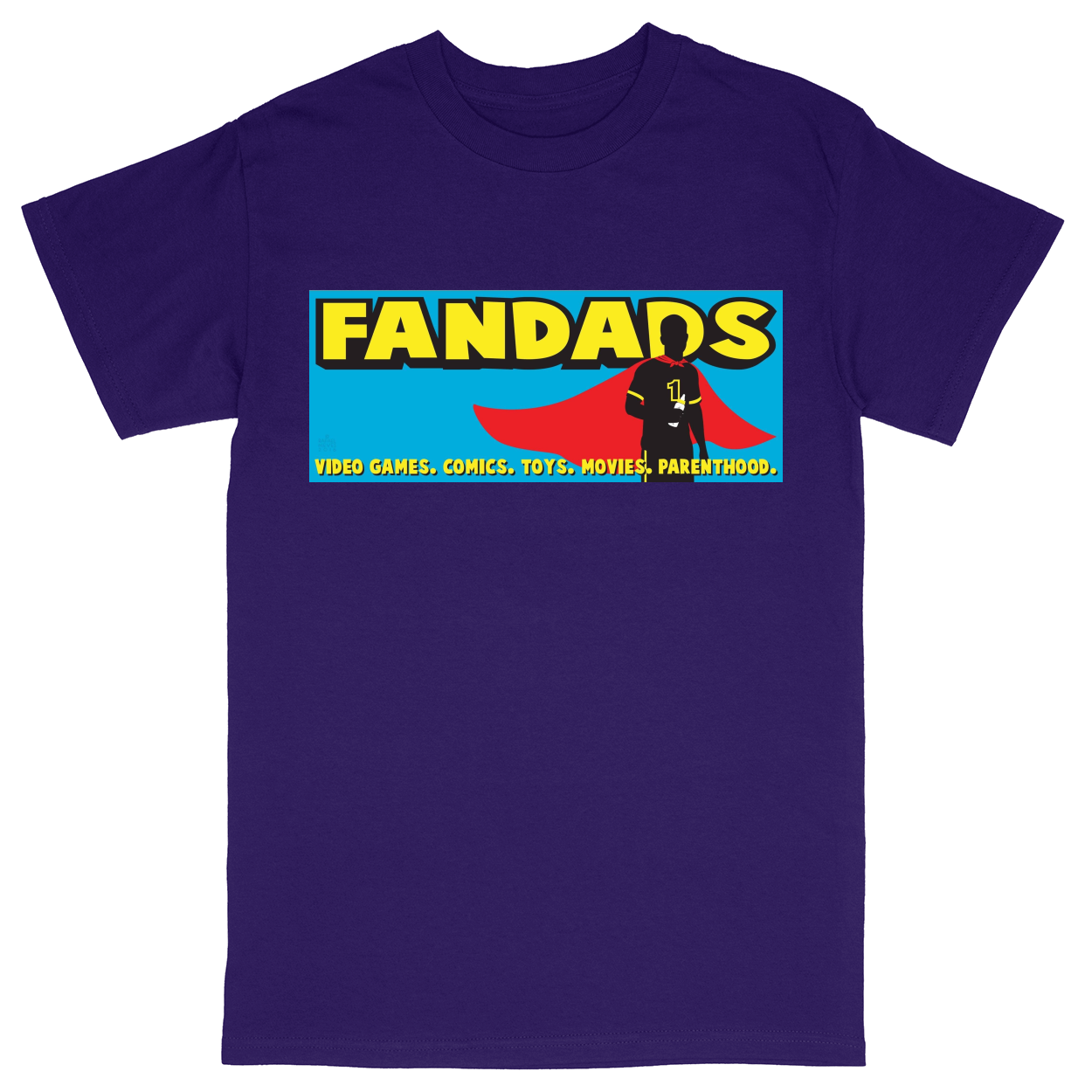 Basic Unisex Heavy Cotton T-Shirt - Purple - front