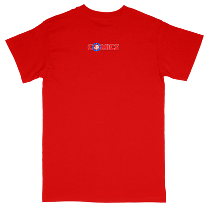 Basic Unisex Heavy Cotton T-Shirt - Red - back
