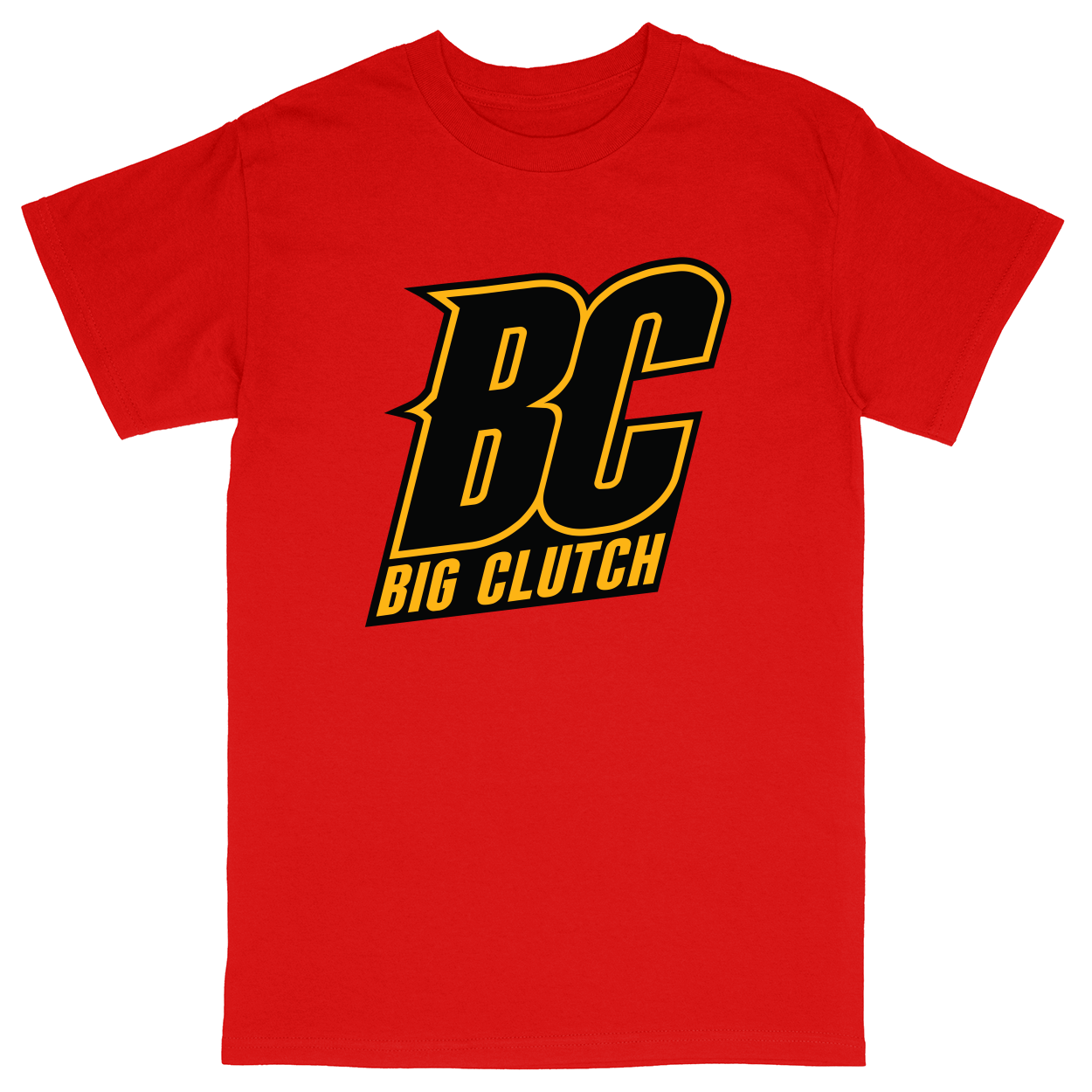 Basic Unisex Heavy Cotton T-Shirt - Red - front