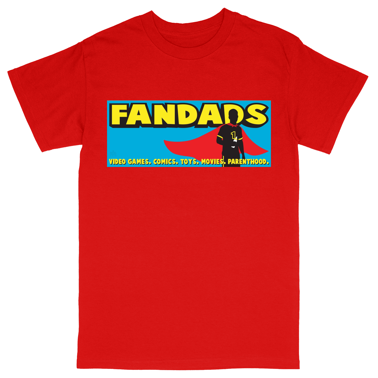 Basic Unisex Heavy Cotton T-Shirt - Red - front***Red|||Basic Unisex Heavy Cotton T-Shirt