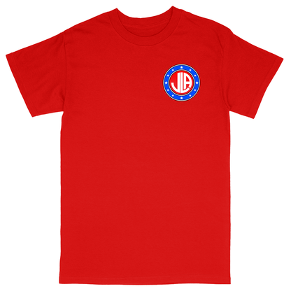 Basic Unisex Heavy Cotton T-Shirt - Red - front