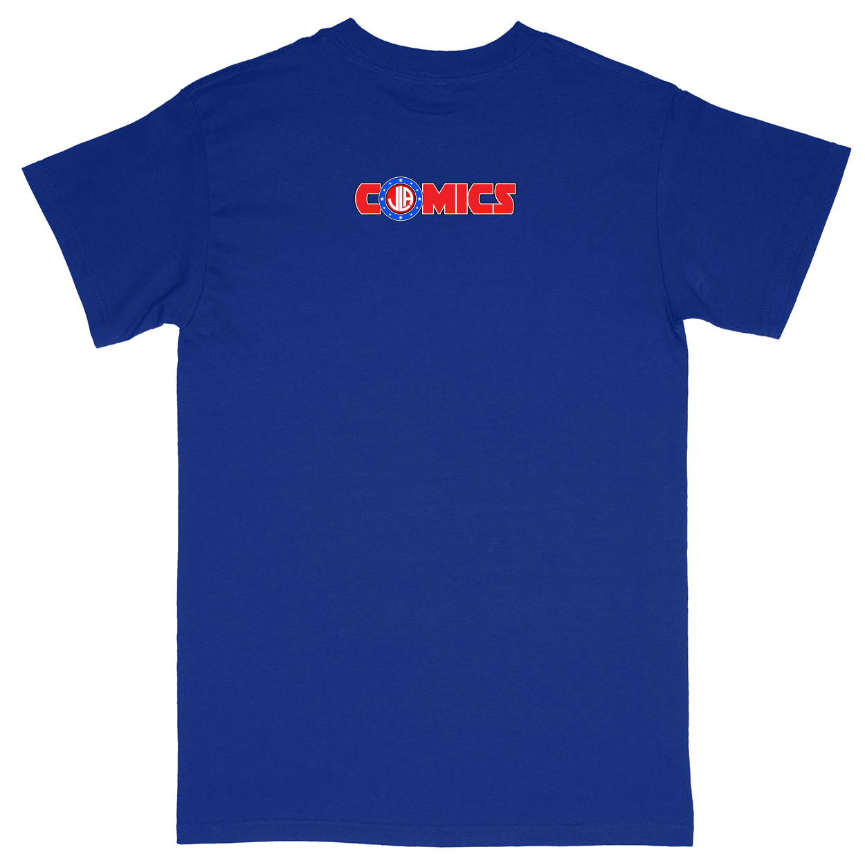 Basic Unisex Heavy Cotton T-Shirt - Royal - back