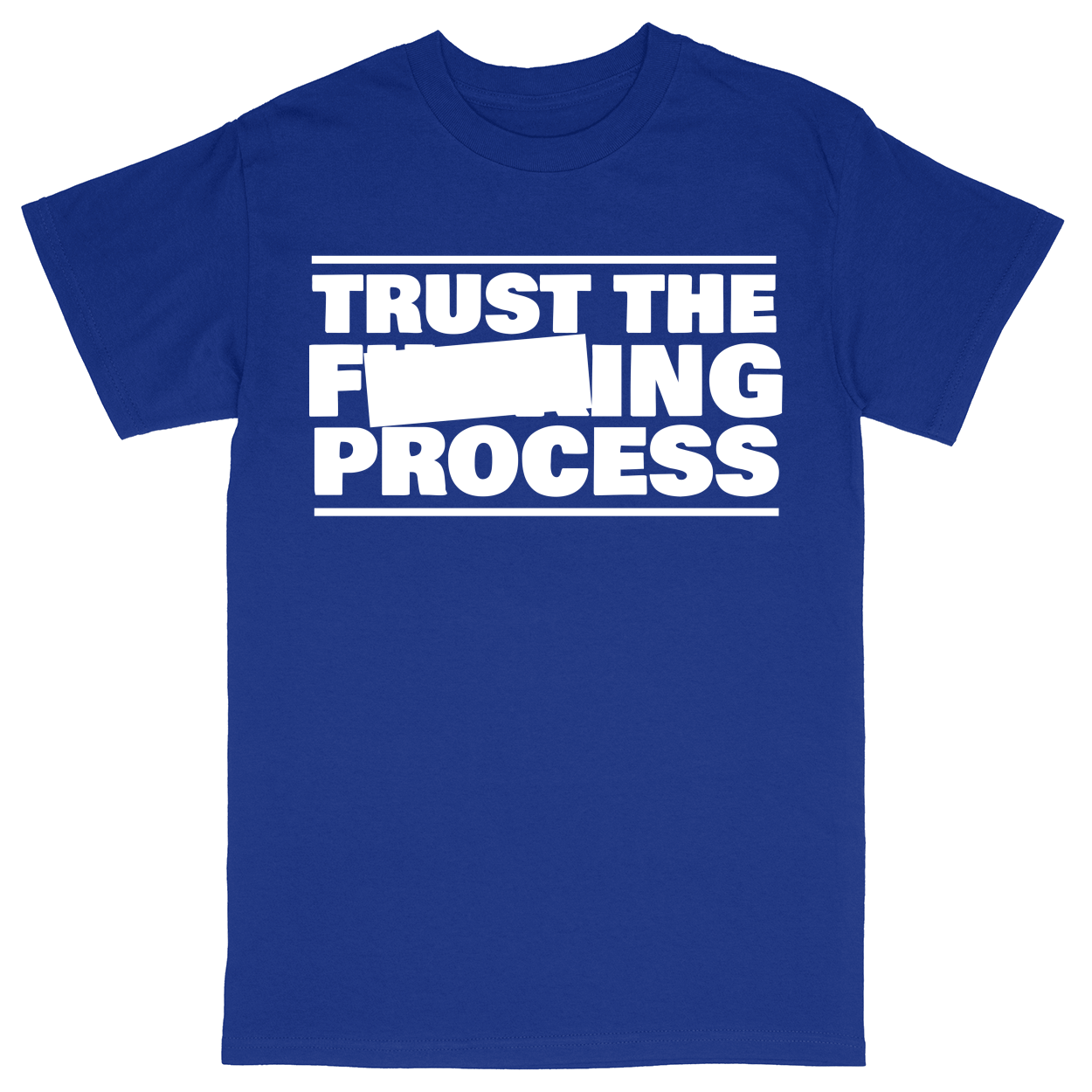 Basic Unisex Heavy Cotton T-Shirt - Royal - front