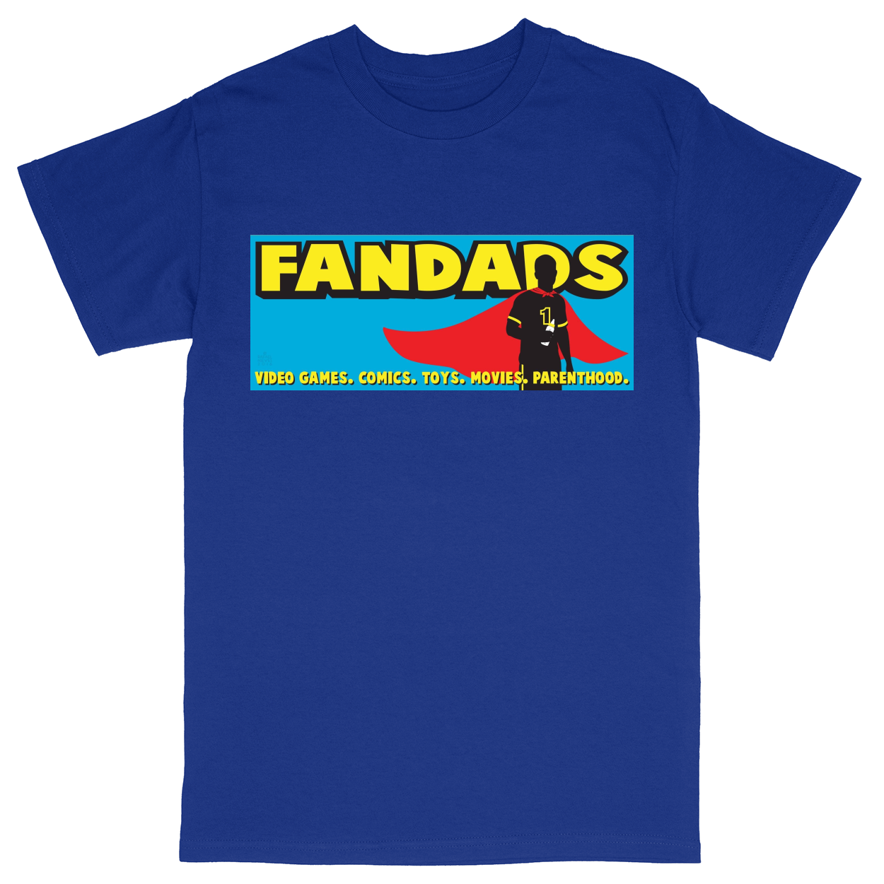Basic Unisex Heavy Cotton T-Shirt - Royal - front***Royal|||Basic Unisex Heavy Cotton T-Shirt