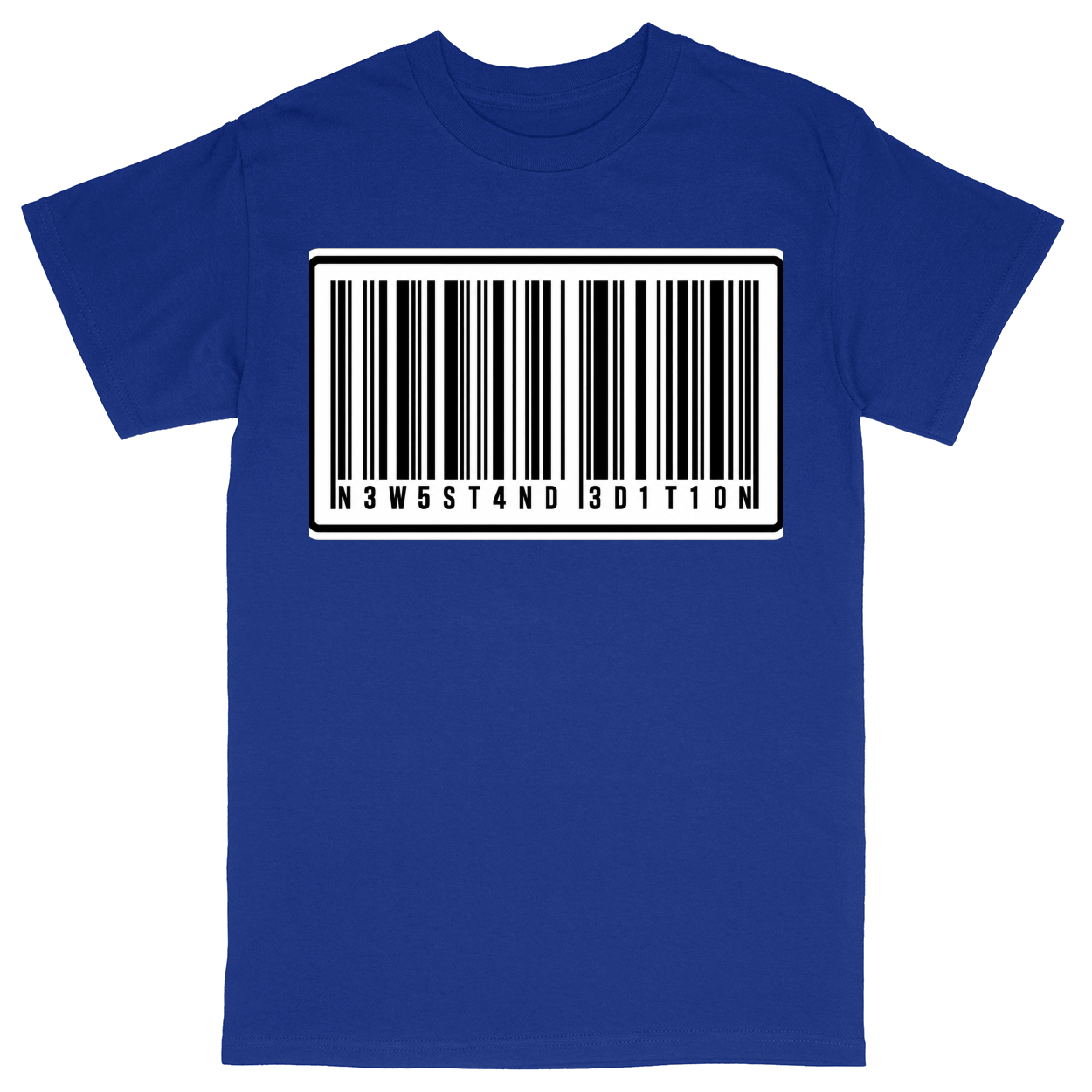 Basic Unisex Heavy Cotton T-Shirt - Royal - front***Royal|||Basic Unisex Heavy Cotton T-Shirt