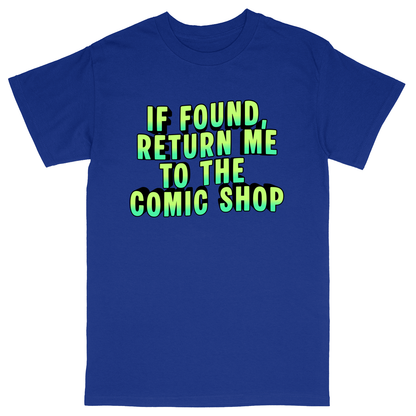 Basic Unisex Heavy Cotton T-Shirt - Royal - front