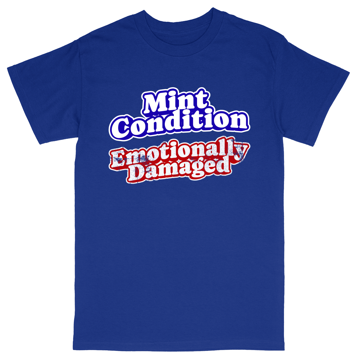 Basic Unisex Heavy Cotton T-Shirt - Royal - front