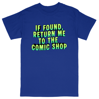 Basic Unisex Heavy Cotton T-Shirt - Royal - front