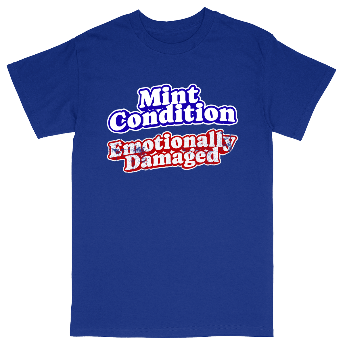 Basic Unisex Heavy Cotton T-Shirt - Royal - front