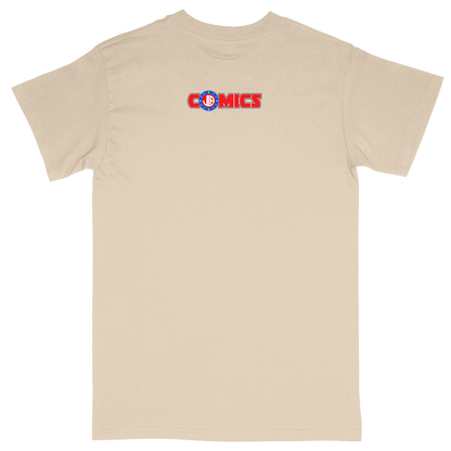 Basic Unisex Heavy Cotton T-Shirt - Sand - back