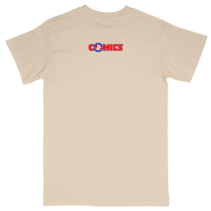 Basic Unisex Heavy Cotton T-Shirt - Sand - back
