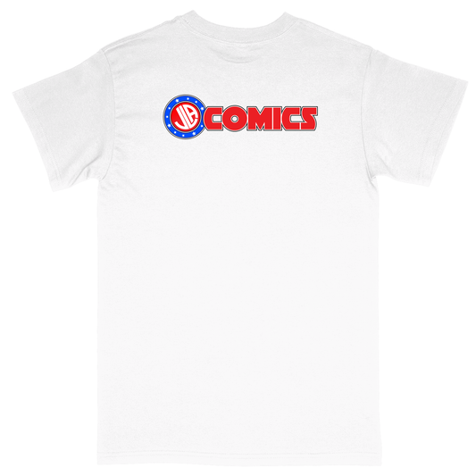 Basic Unisex Heavy Cotton T-Shirt - White - back