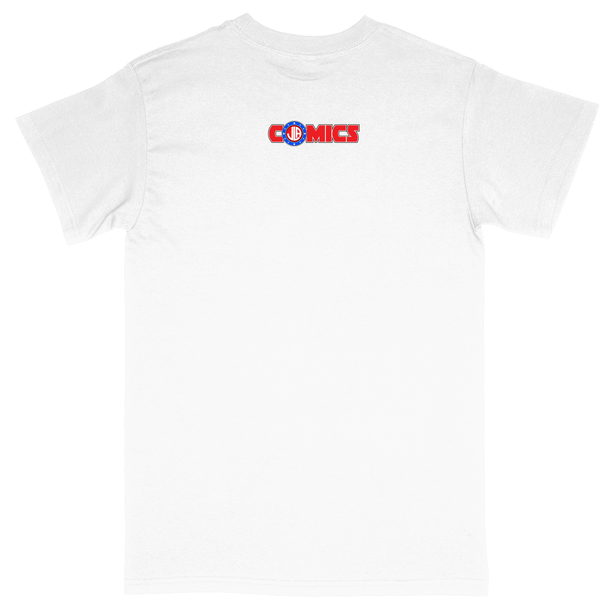 Basic Unisex Heavy Cotton T-Shirt - White - back