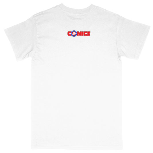 Basic Unisex Heavy Cotton T-Shirt - White - back