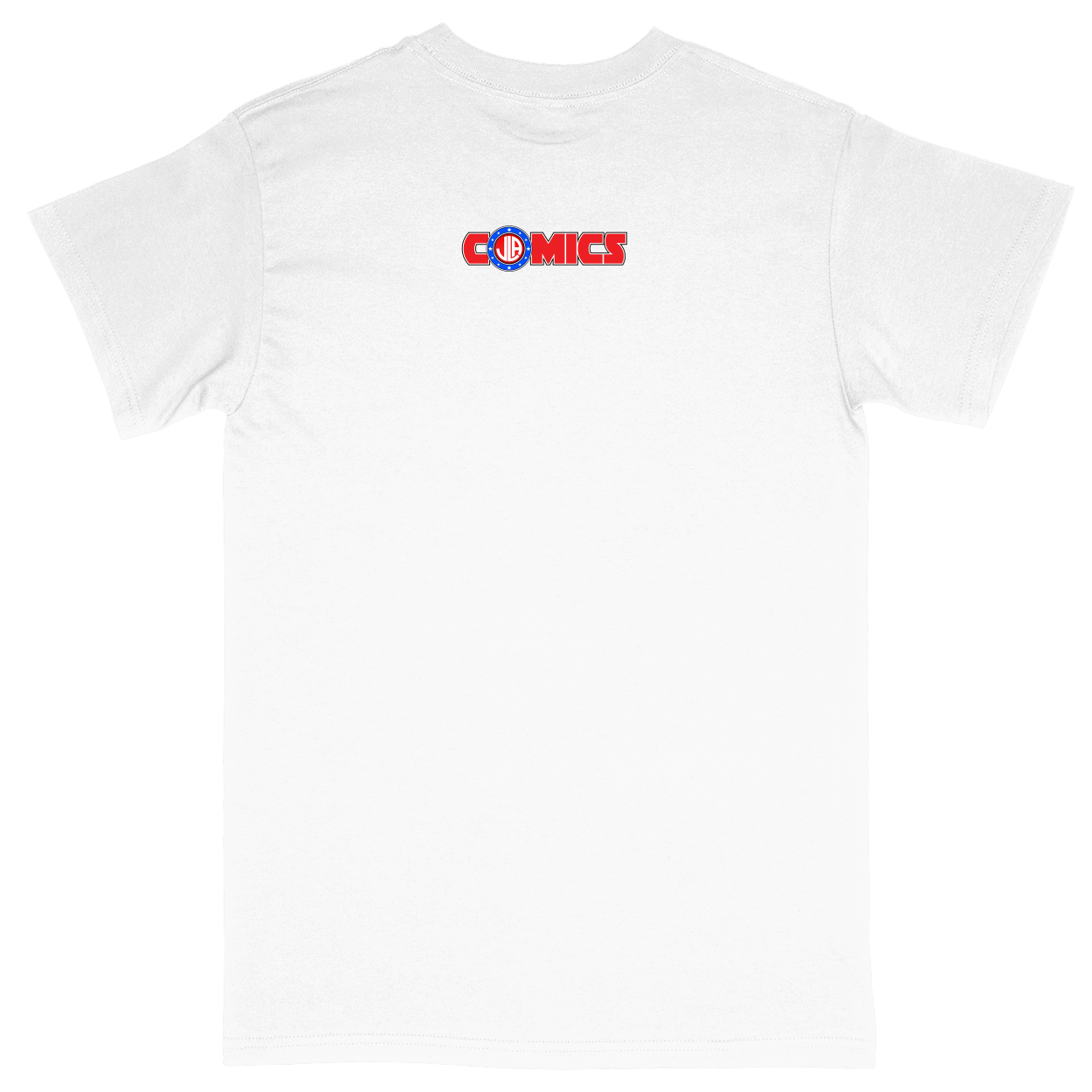 Basic Unisex Heavy Cotton T-Shirt - White - back***White|||Basic Unisex Heavy Cotton T-Shirt