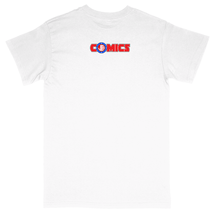 Basic Unisex Heavy Cotton T-Shirt - White - back