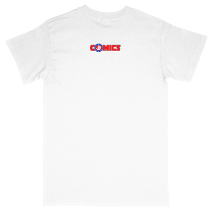Basic Unisex Heavy Cotton T-Shirt - White - back