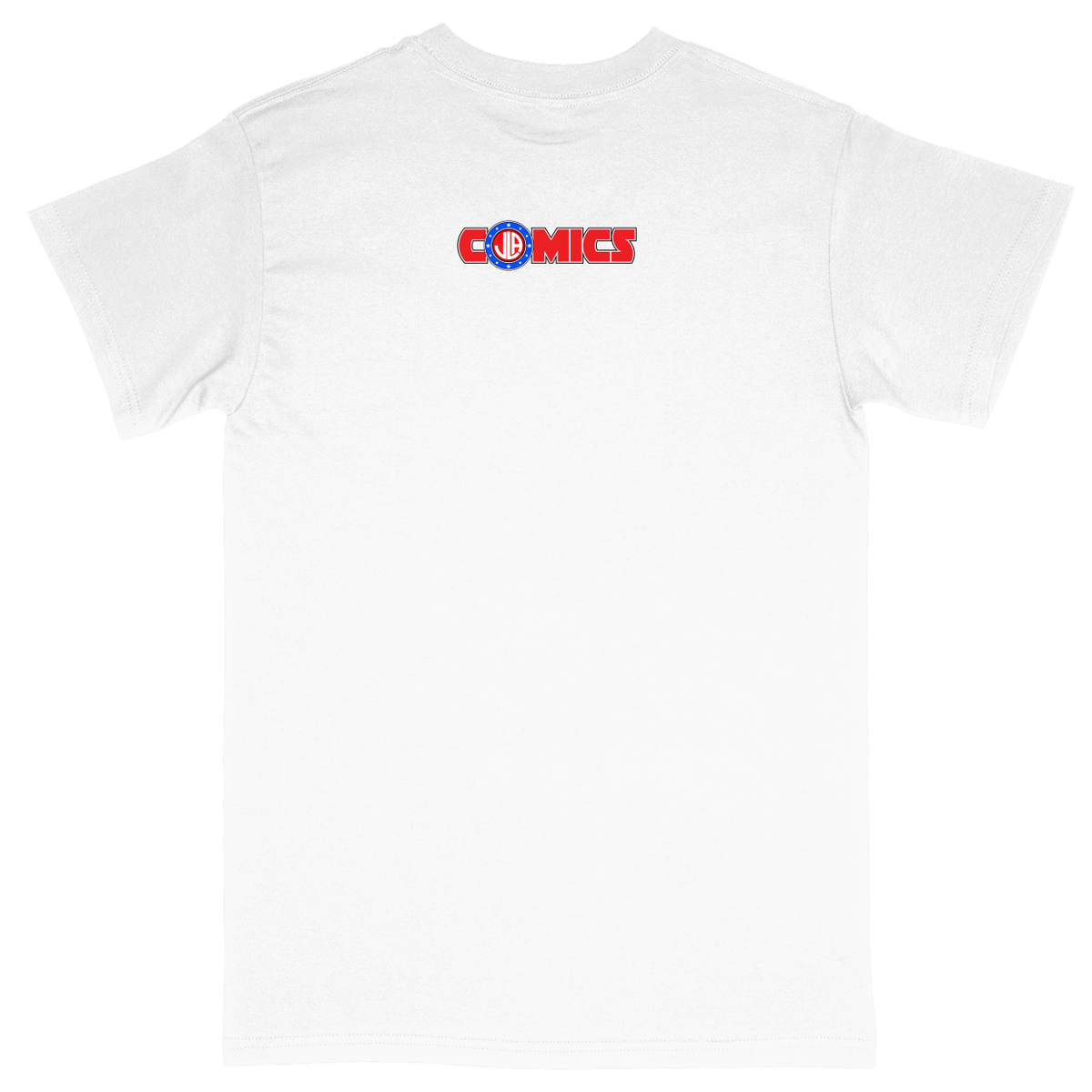 Basic Unisex Heavy Cotton T-Shirt - White - back