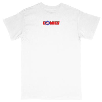 Basic Unisex Heavy Cotton T-Shirt - White - back