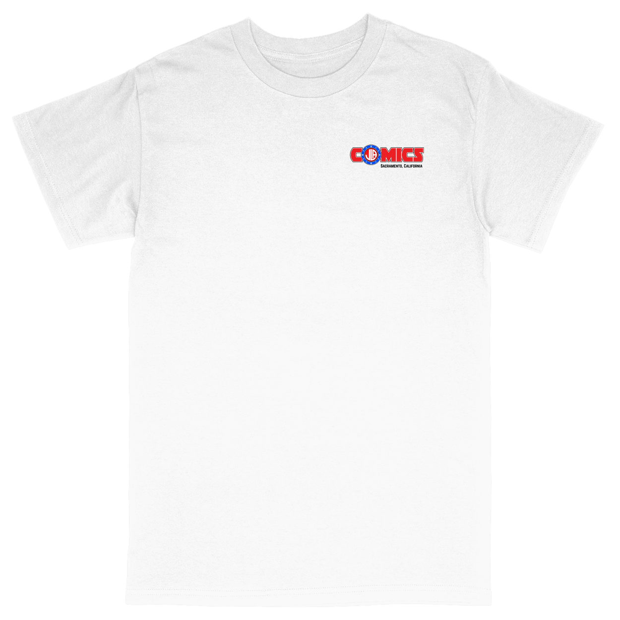 Basic Unisex Heavy Cotton T-Shirt - White - front***White|||Basic Unisex Heavy Cotton T-Shirt
