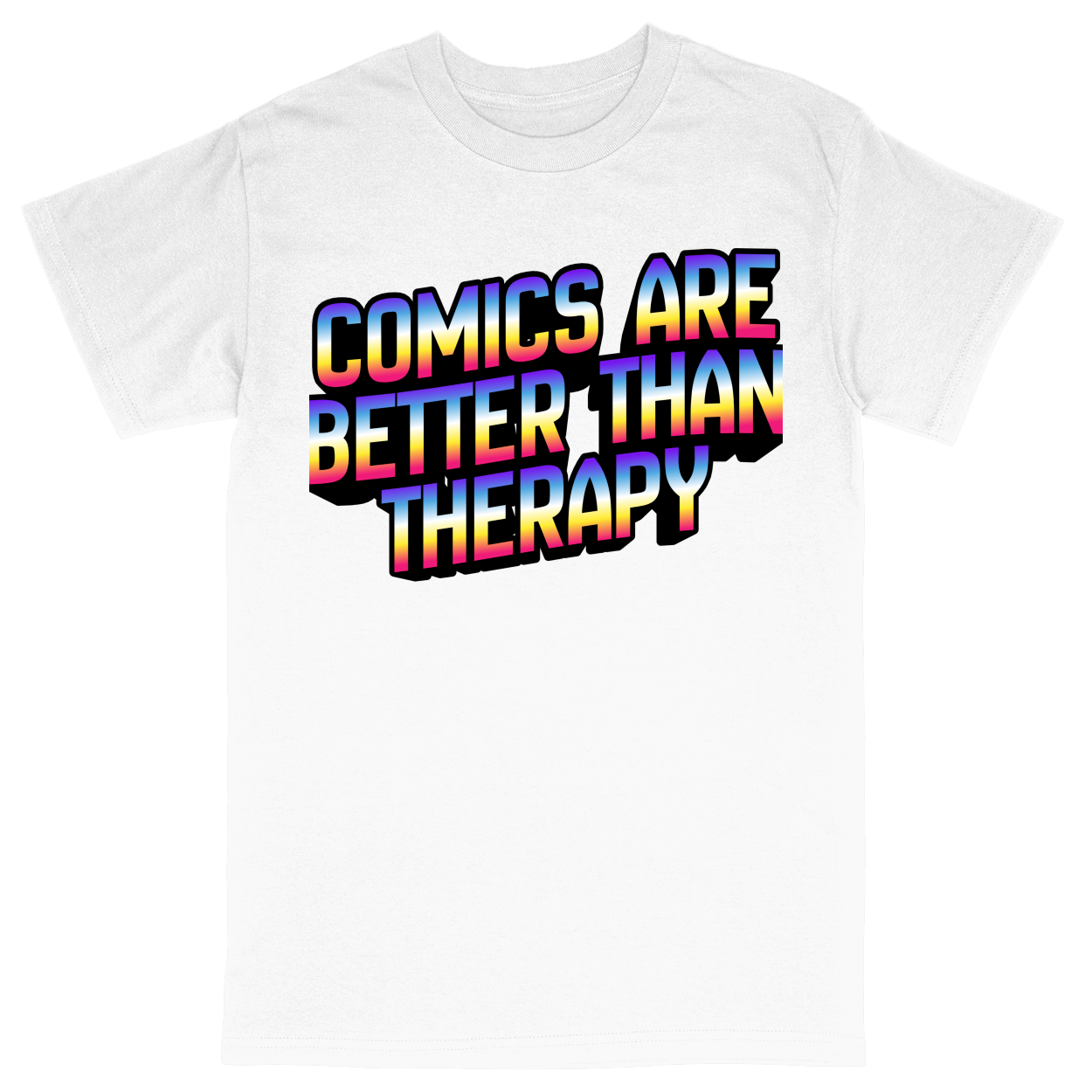 Basic Unisex Heavy Cotton T-Shirt - White - front***White|||Basic Unisex Heavy Cotton T-Shirt