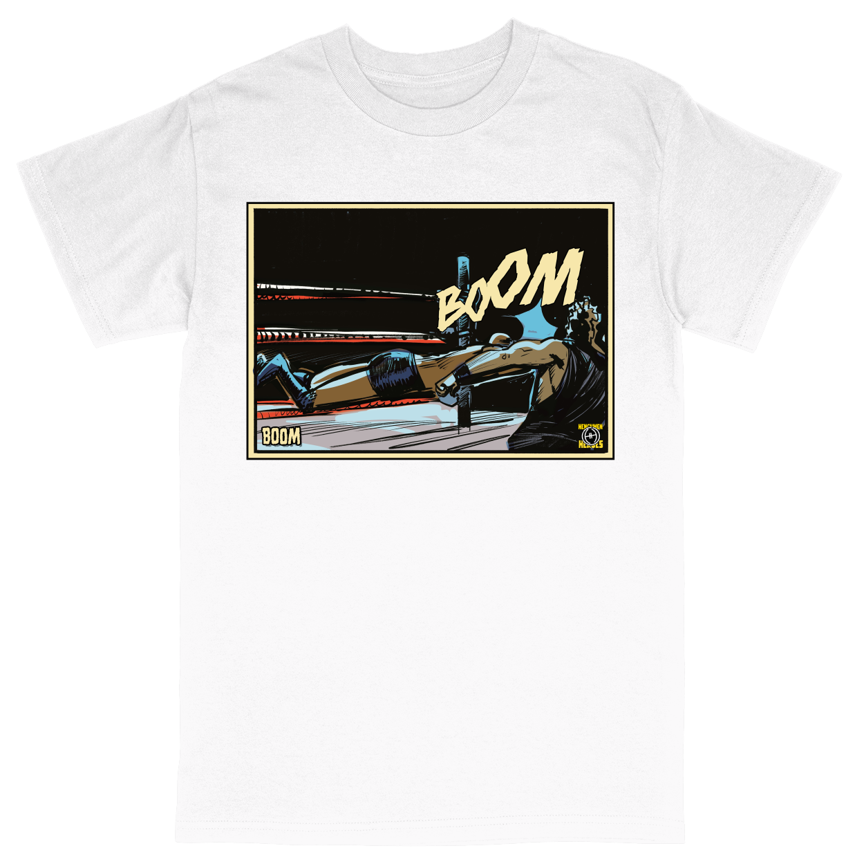 Basic Unisex Heavy Cotton T-Shirt - White - front