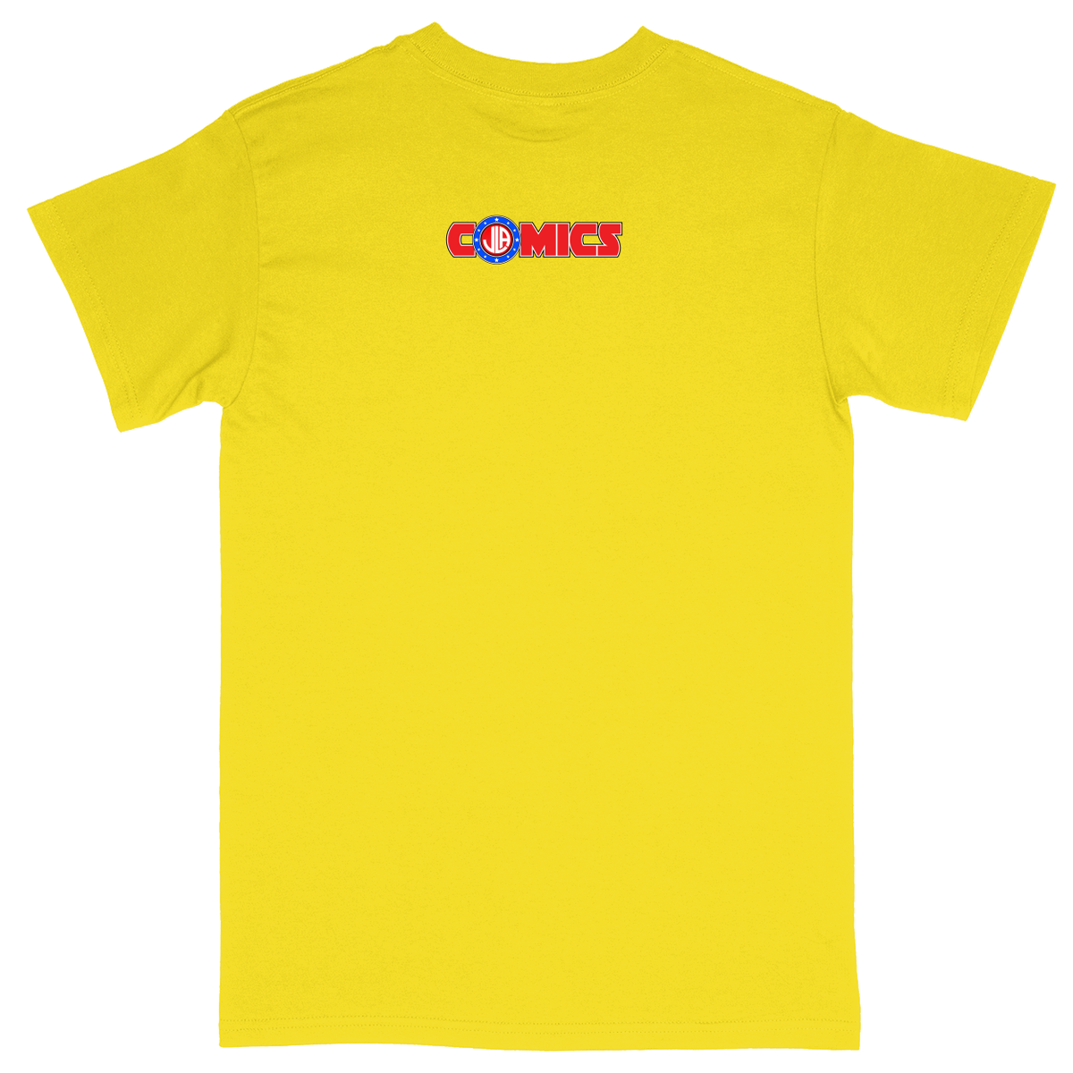 Basic Unisex Heavy Cotton T-Shirt - Yellow - back