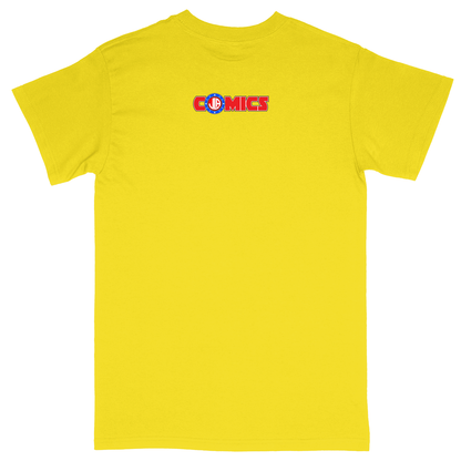 Basic Unisex Heavy Cotton T-Shirt - Yellow - back