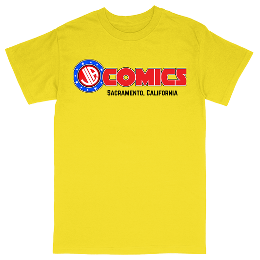 Basic Unisex Heavy Cotton T-Shirt - Yellow - front