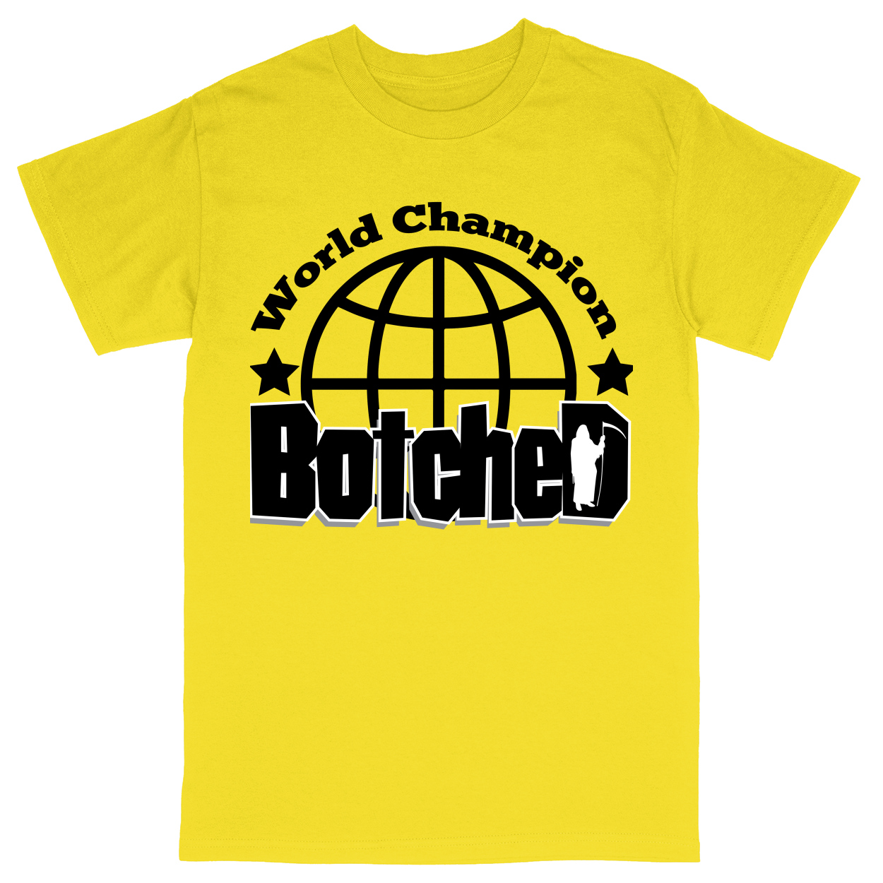 Basic Unisex Heavy Cotton T-Shirt - Yellow - front