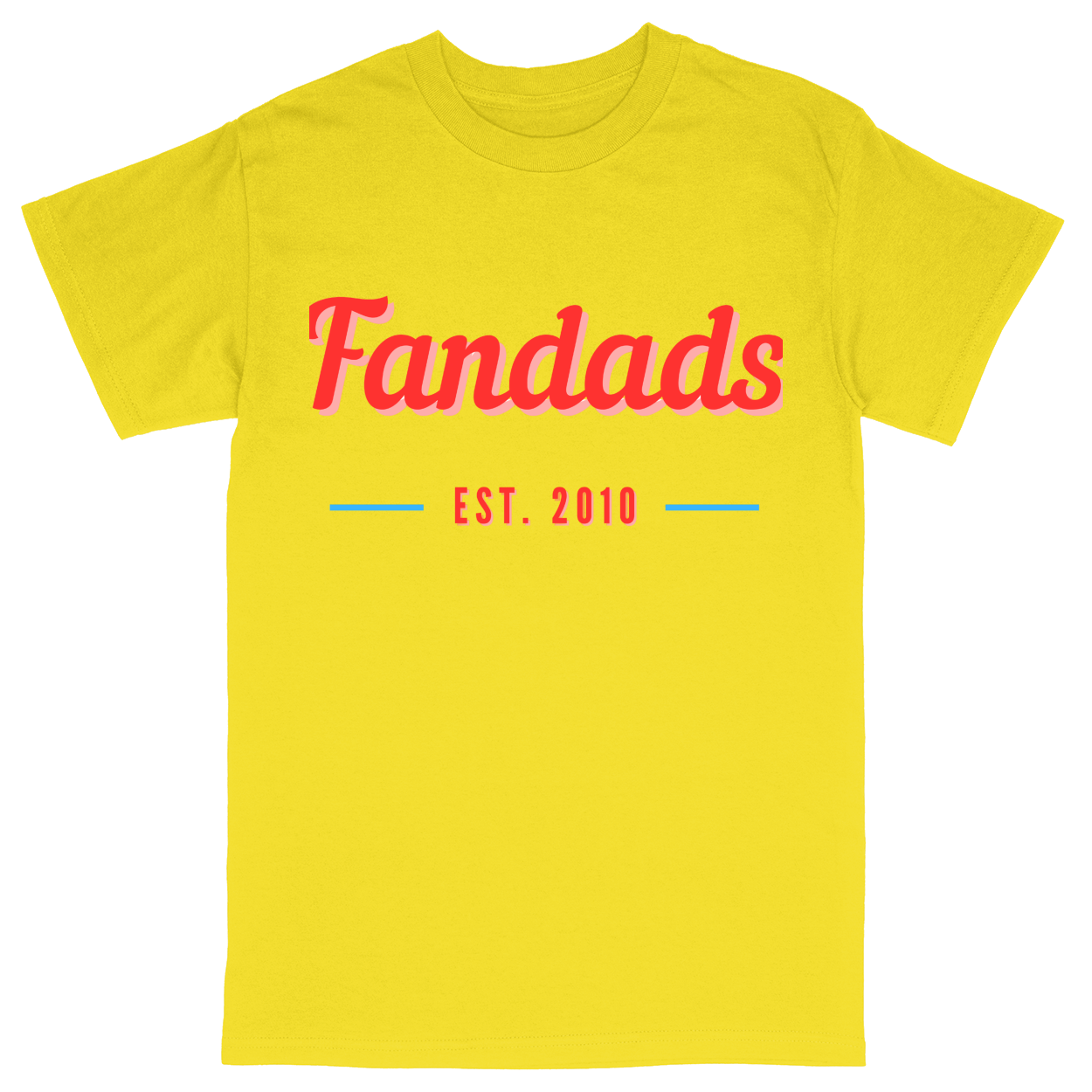 Basic Unisex Heavy Cotton T-Shirt - Yellow - front