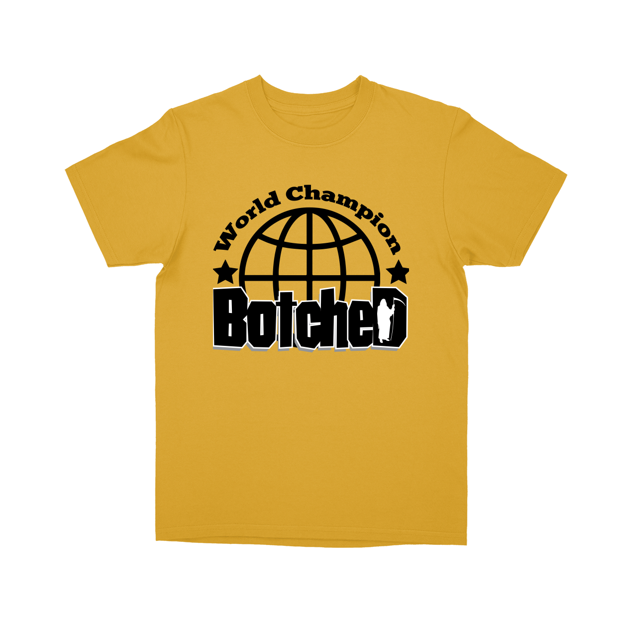 Basic Youth T-shirt - Athletic Gold - front