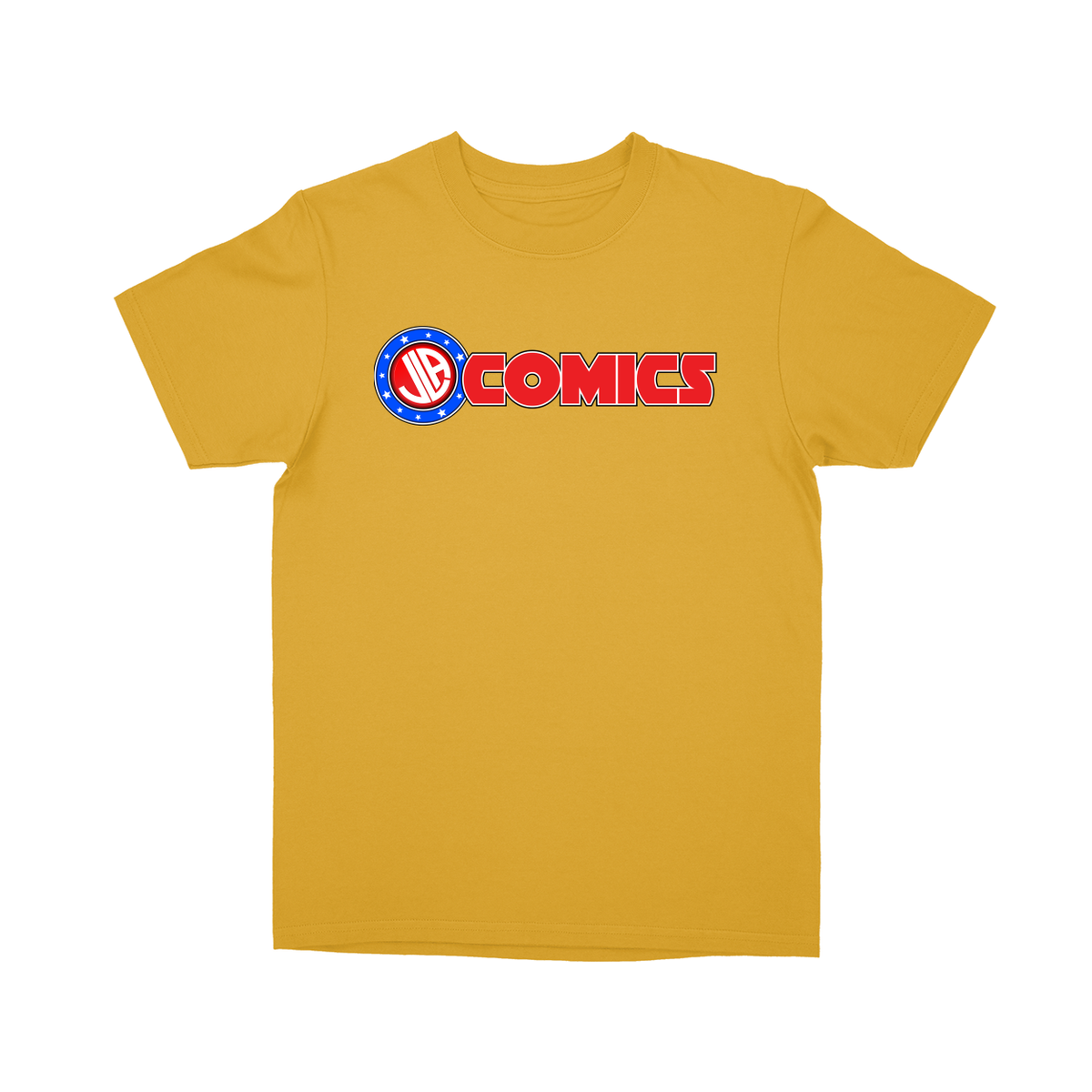 Basic Youth T-shirt - Athletic Gold - front***Athletic Gold|||Basic Youth T-shirt