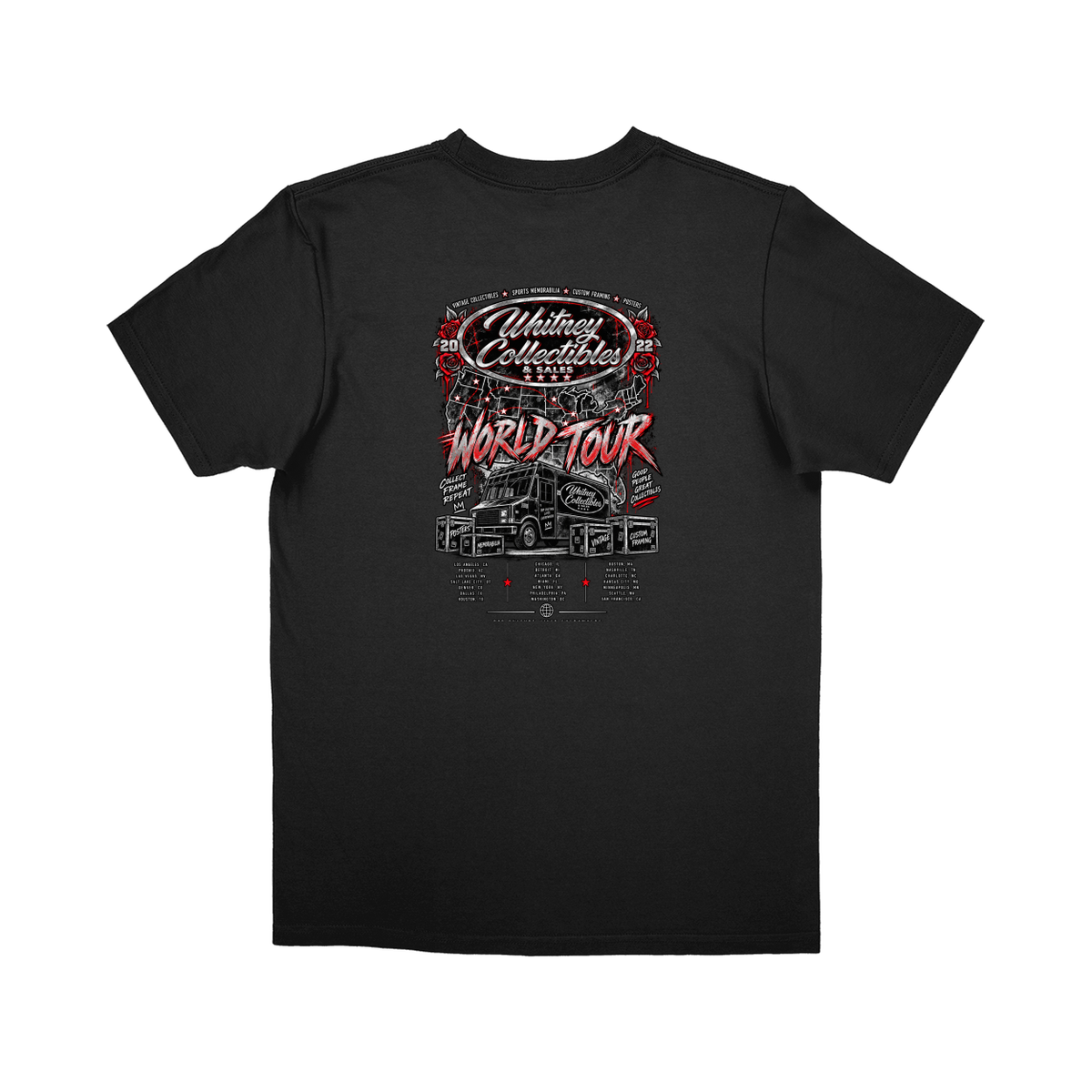 Basic Youth T-shirt - Black - back***Black|||Basic Youth T-shirt