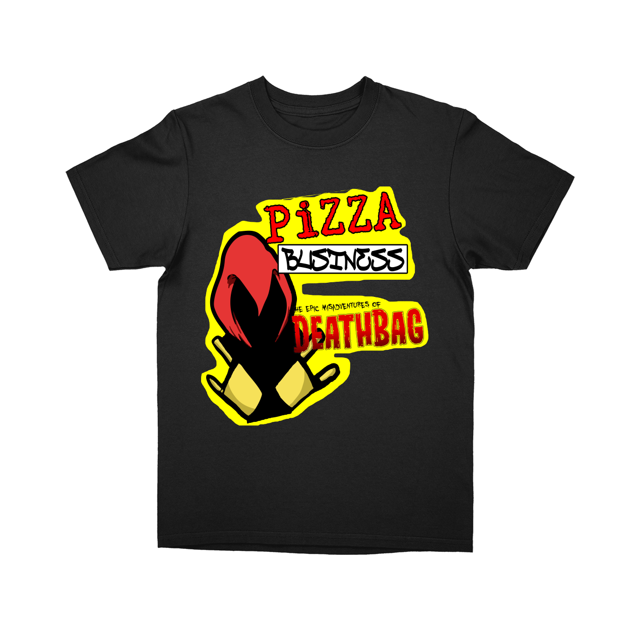 Basic Youth T-shirt - Black - front