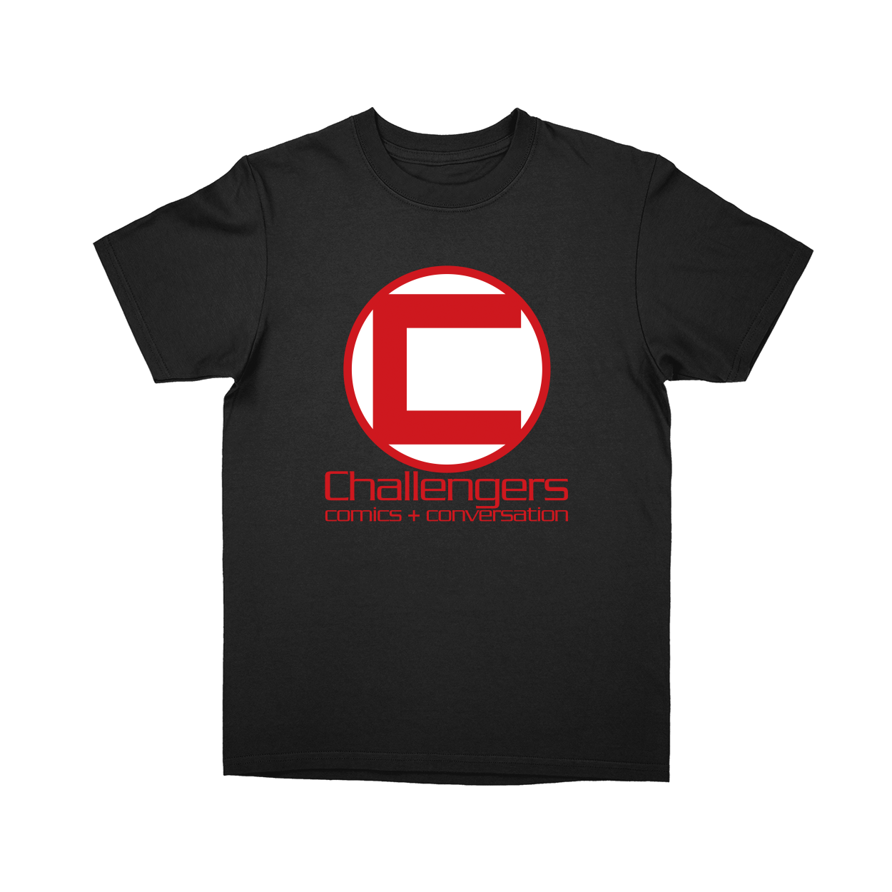 Basic Youth T-shirt - Black - front***Black|||Basic Youth T-shirt