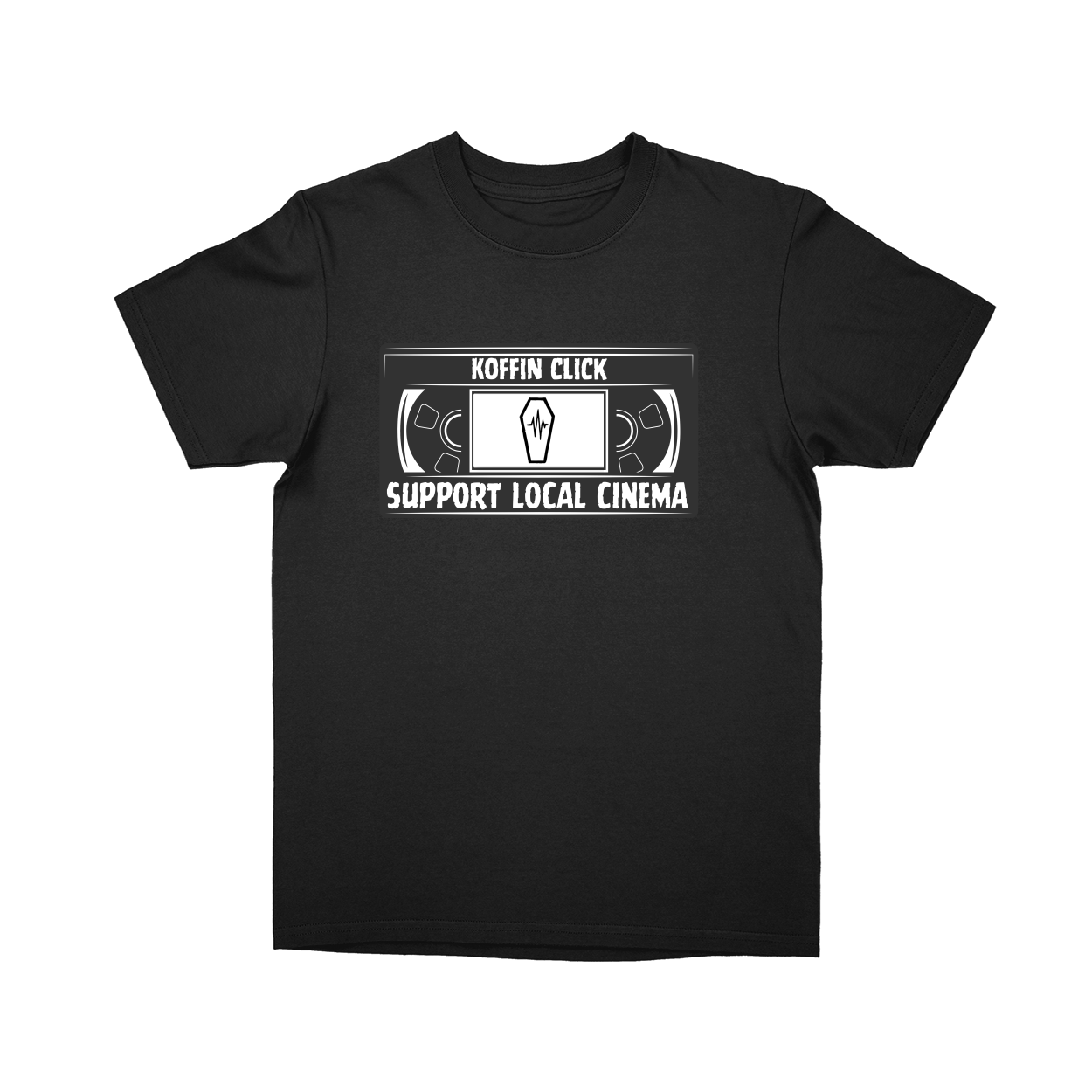 Basic Youth T-shirt - Black - front***Black|||Basic Youth T-shirt