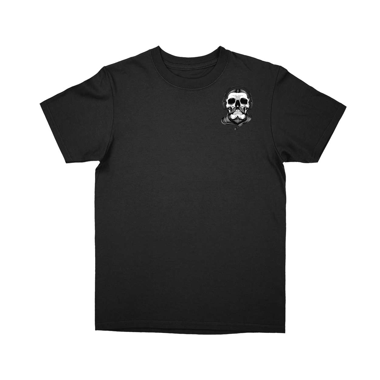 Basic Youth T-shirt - Black - front***Black|||Basic Youth T-shirt