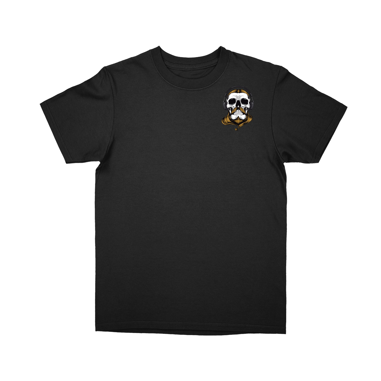 Basic Youth T-shirt - Black - front***Black|||Basic Youth T-shirt