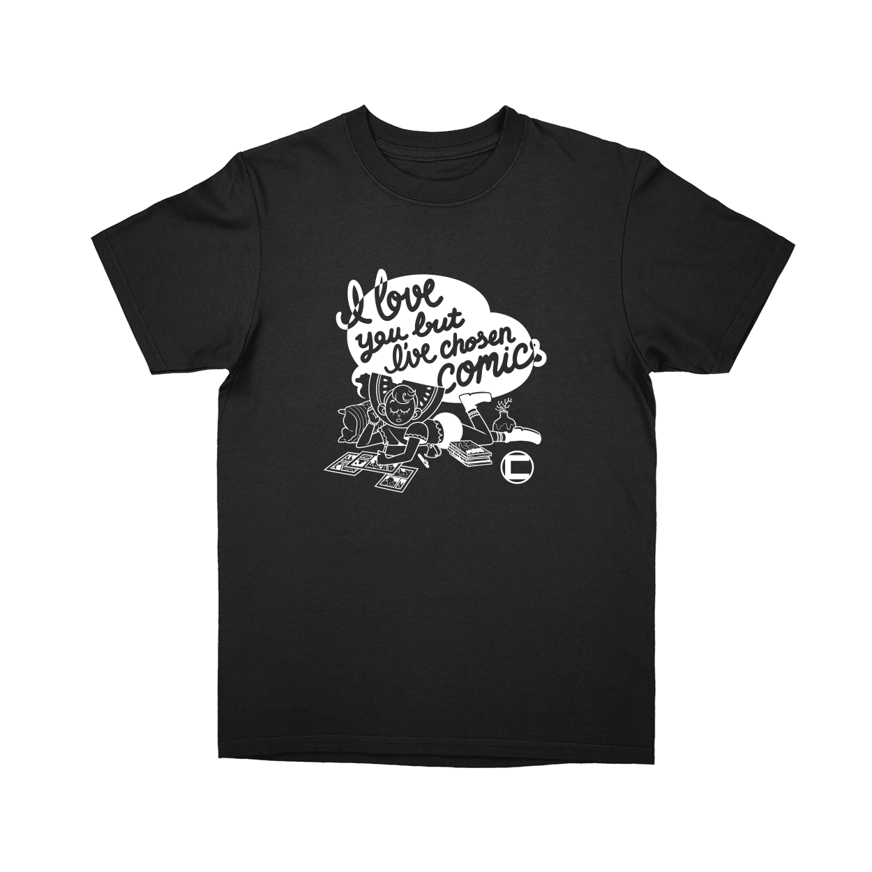 Basic Youth T-shirt - Black - front