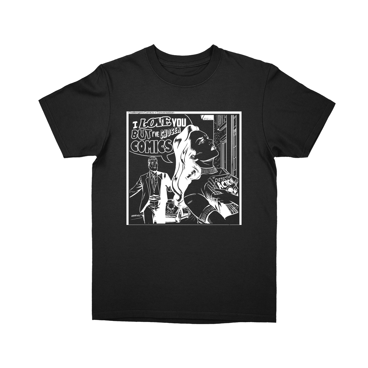 Basic Youth T-shirt - Black - front