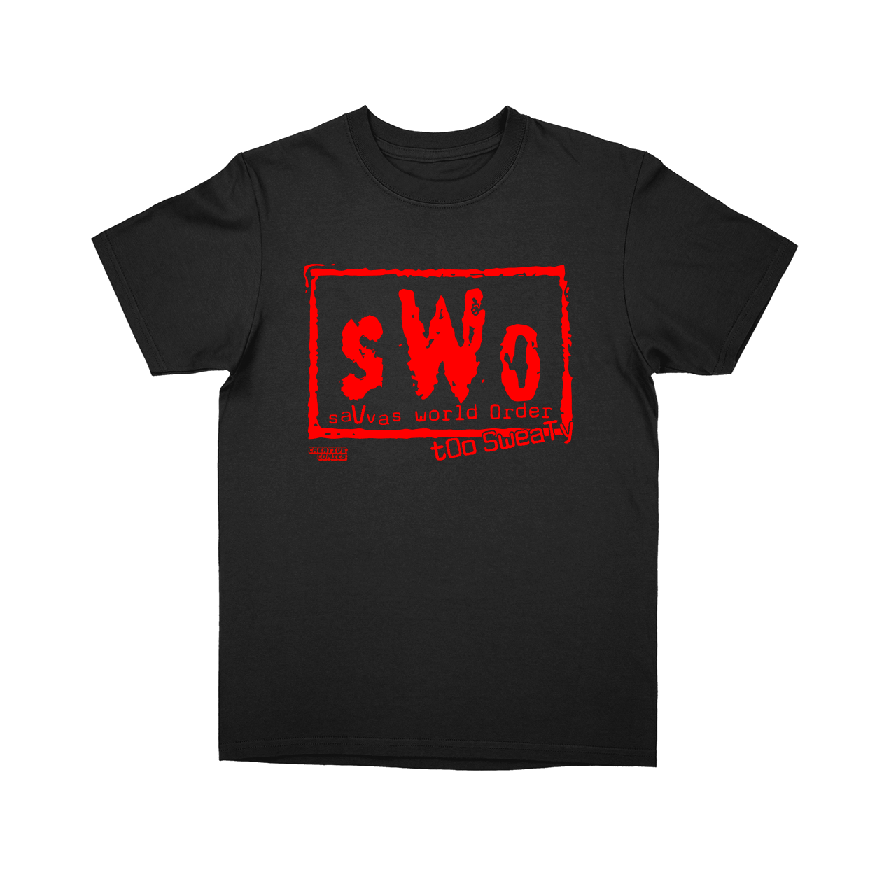 Basic Youth T-shirt - Black - front***Black|||Basic Youth T-shirt